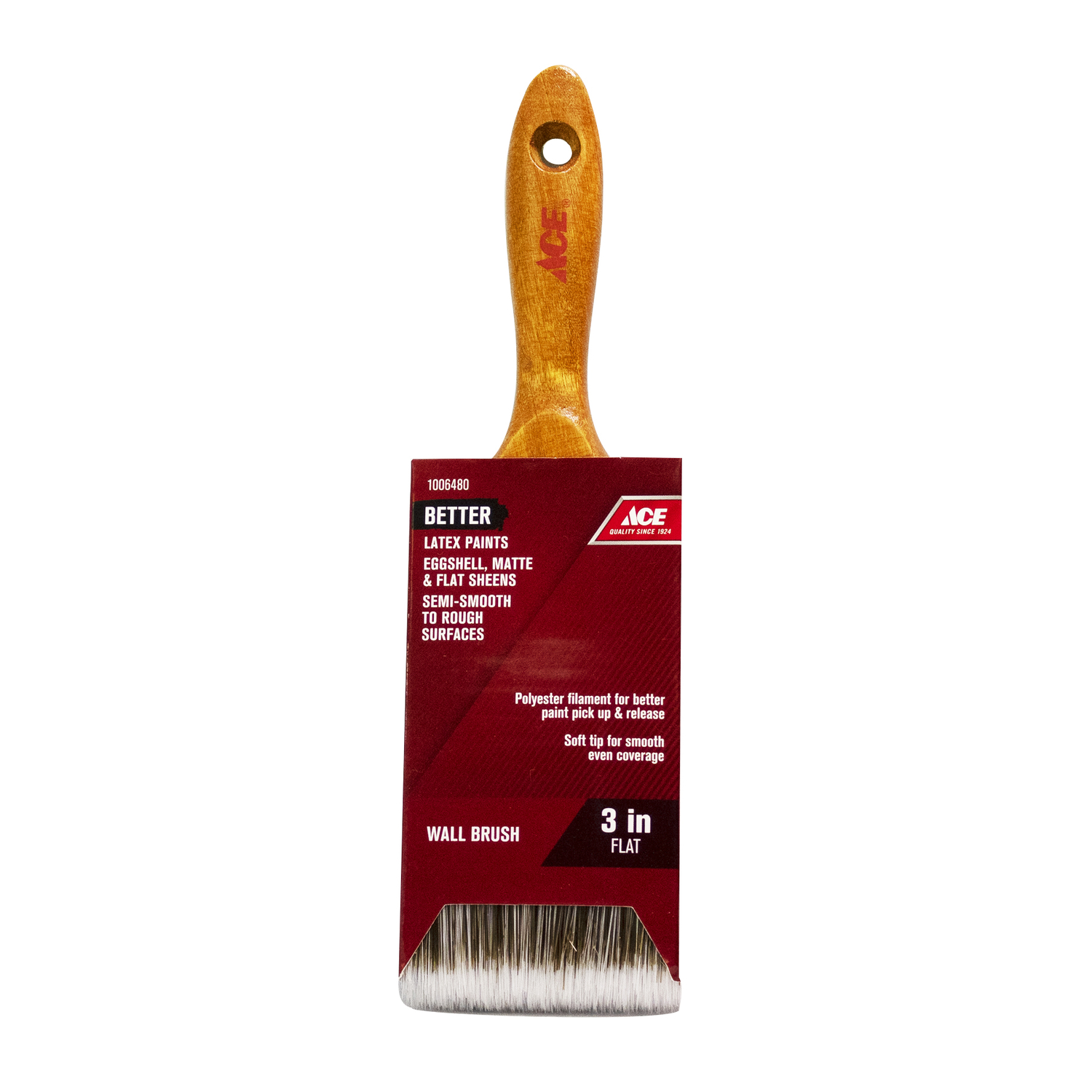 Ace Better 3 in. Flat Paint Brush