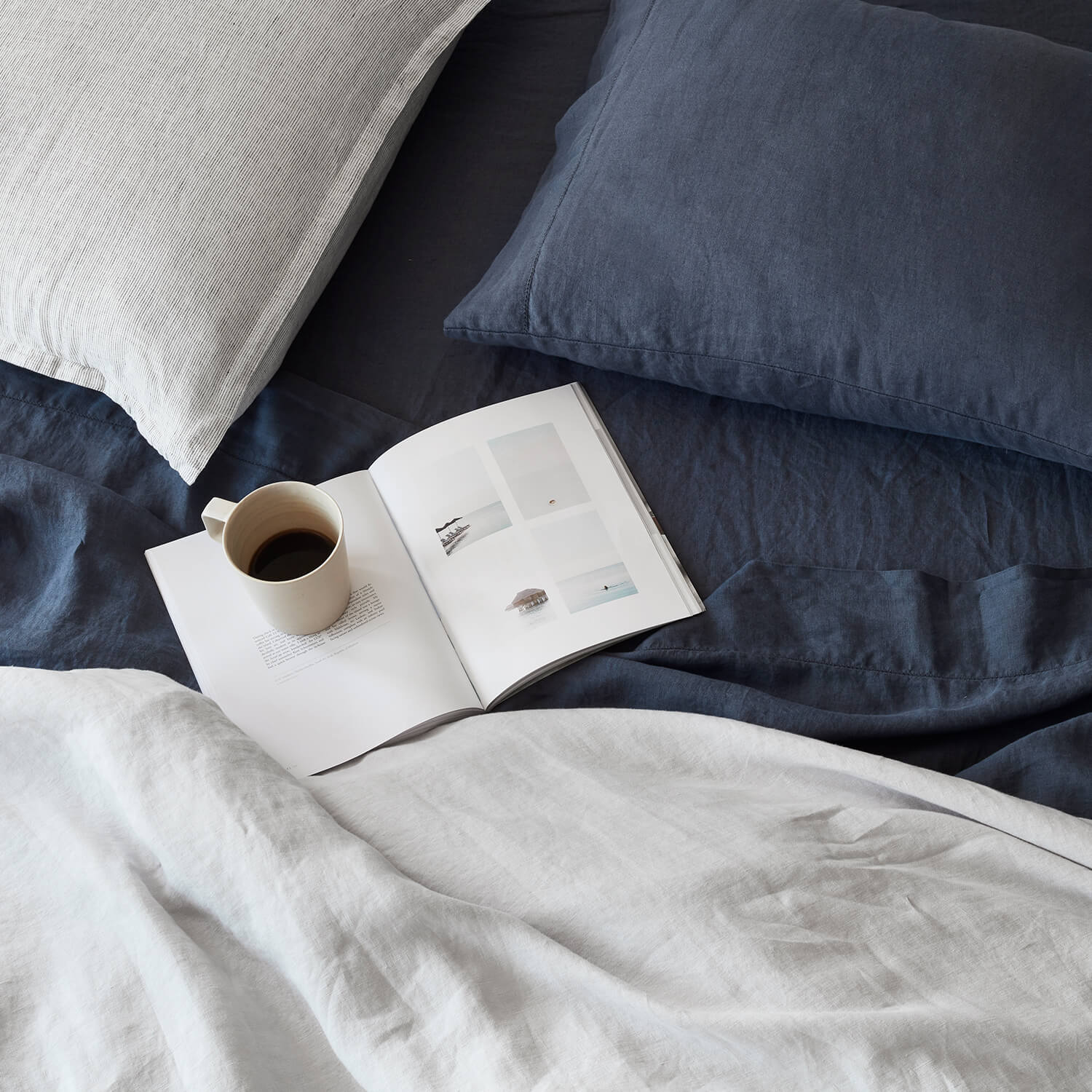 Stonewashed Linen Pillowcases