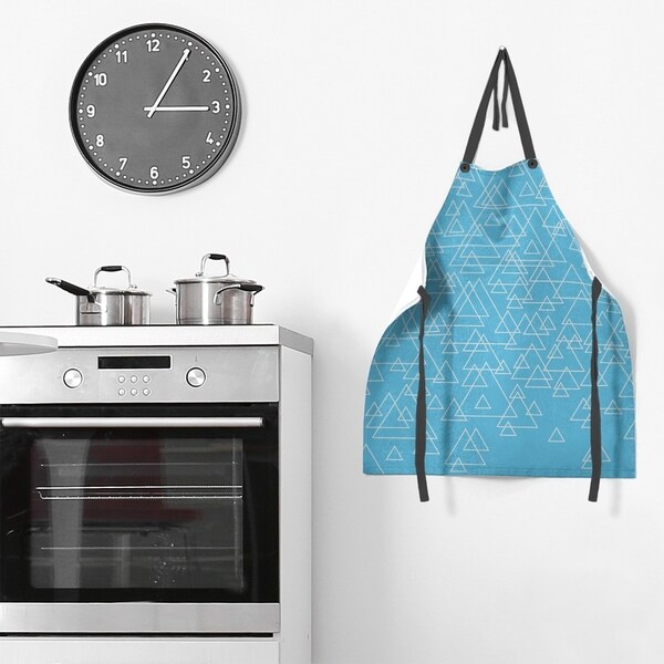 Scattered Triangles Apron - 27 x 30