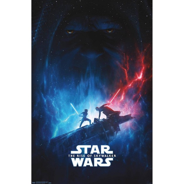 X 22 quot Star Wars The Rise Of Skywalker One Sheet Premium Poster Trends International