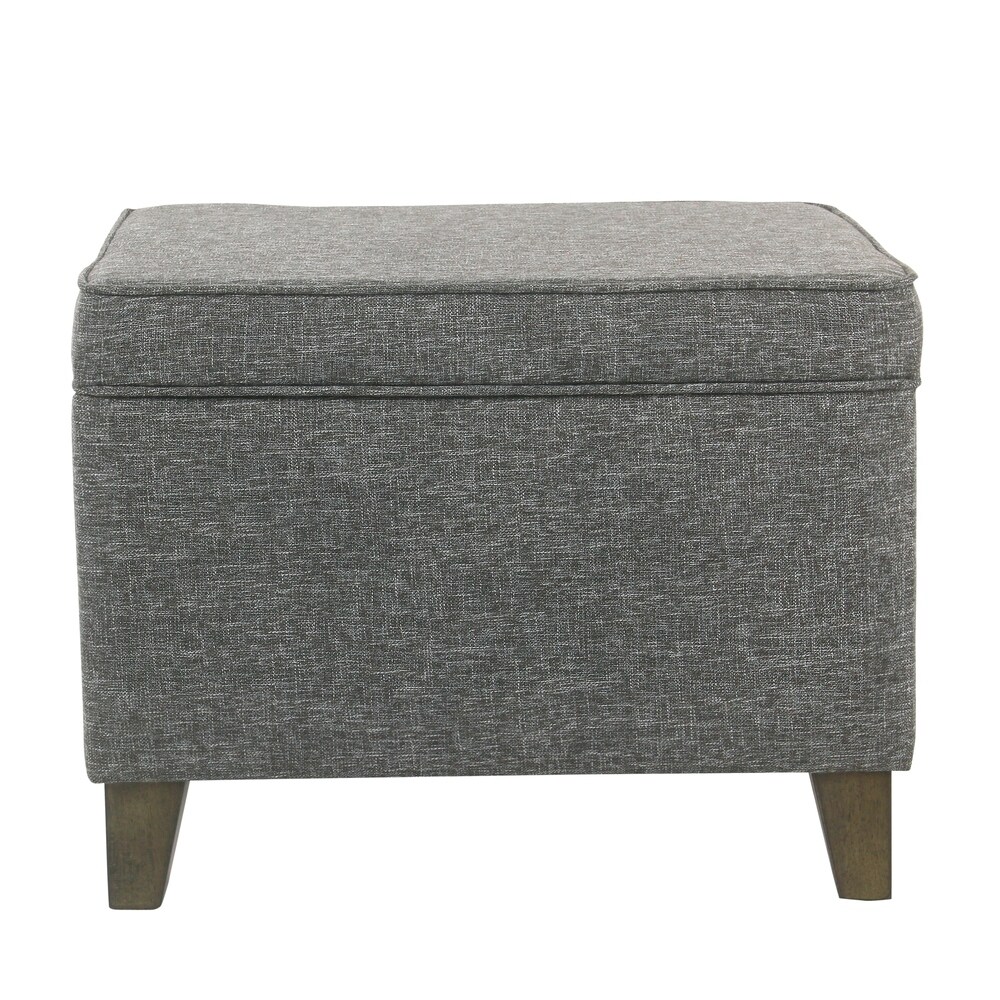 Carson Carrington Anjala Slate Grey Medium Storage Ottoman