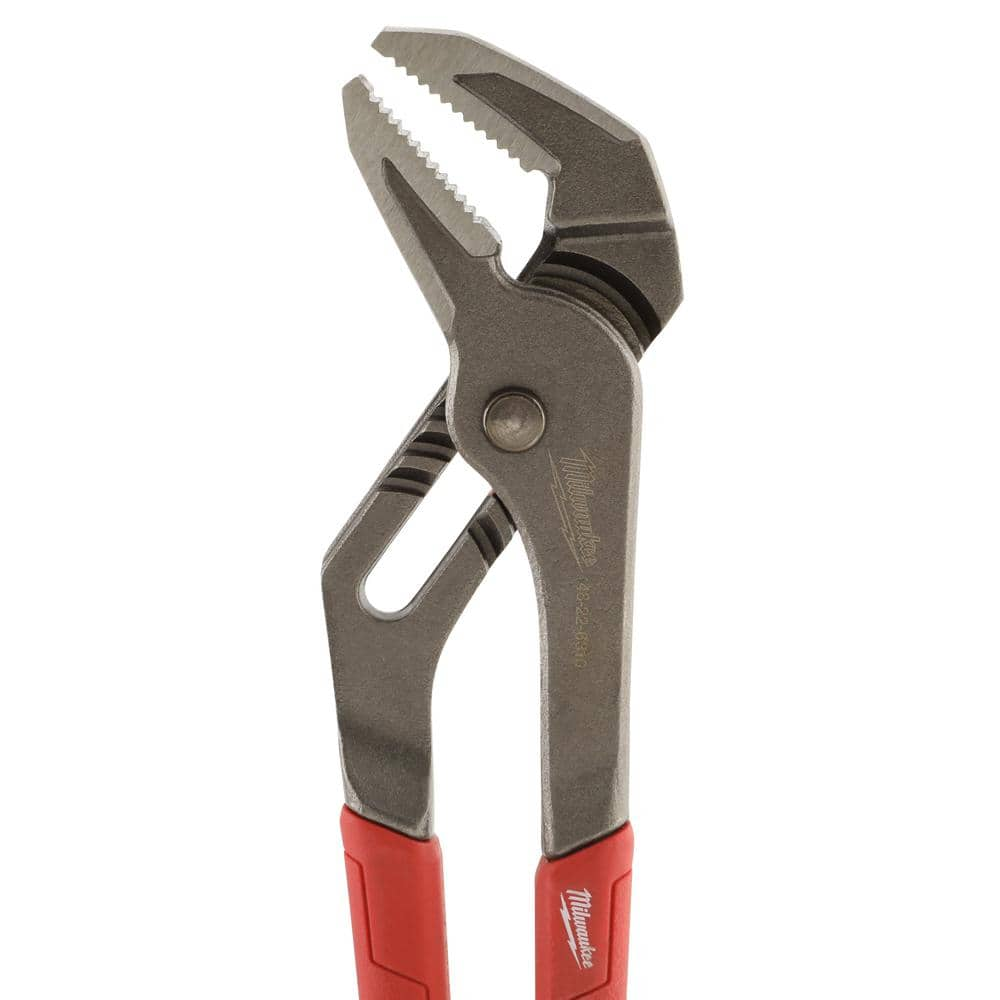 Milwaukee 6 in. and 10 in. Straight-Jaw Pliers Set (2-Piece) 48-22-6330