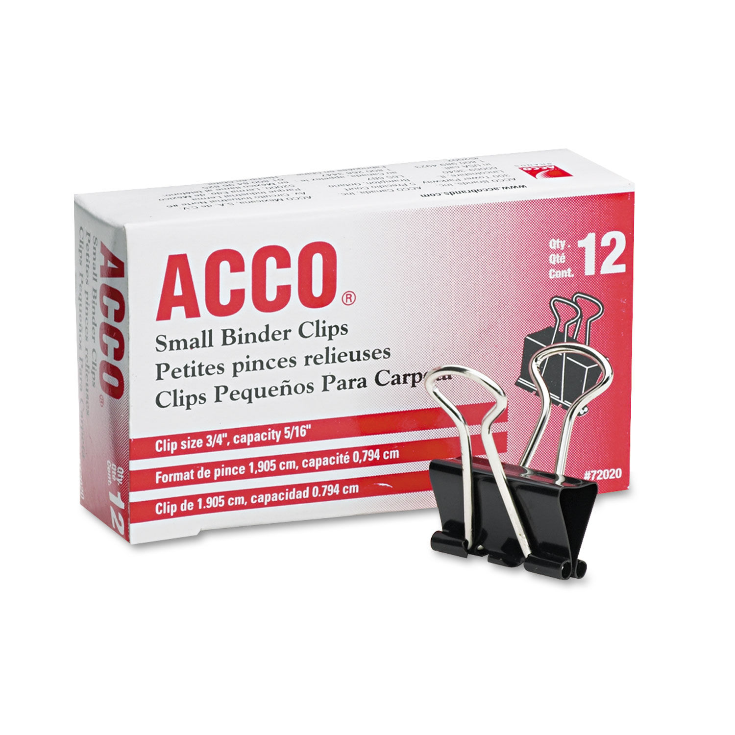 Binder Clips by ACCO ACC72020