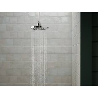 KOHLER Bellerose 3-Spray Patterns 1.75 GPM 8 in. Wall Mount Fixed Shower Head in Polished Chrome K-R24164-G-CP