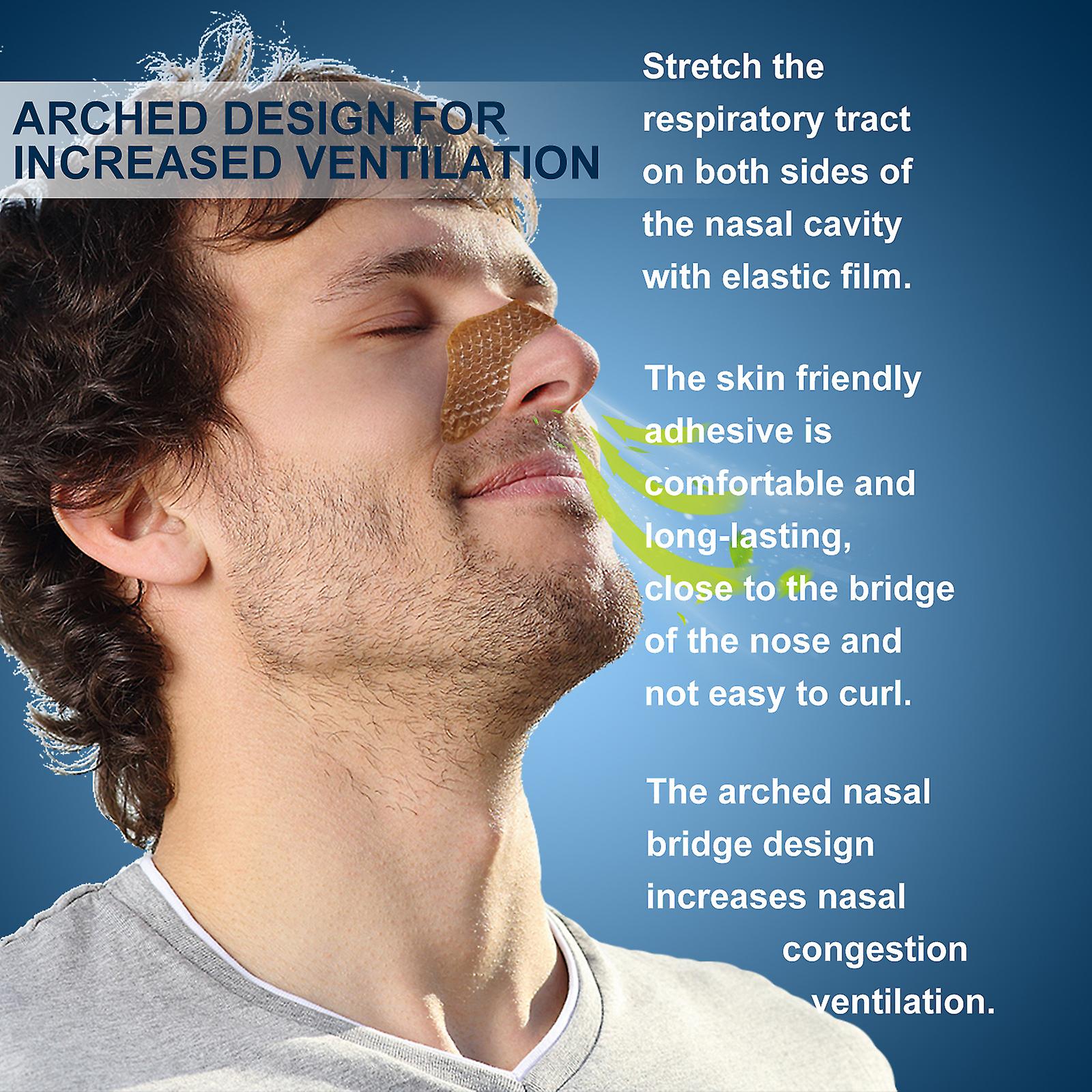 Nasal Ventilation Patch Physical Expansion Of Nostrils Nasal Discharge Blockage Poor Breathing Snoring Cooling Nasal Patch