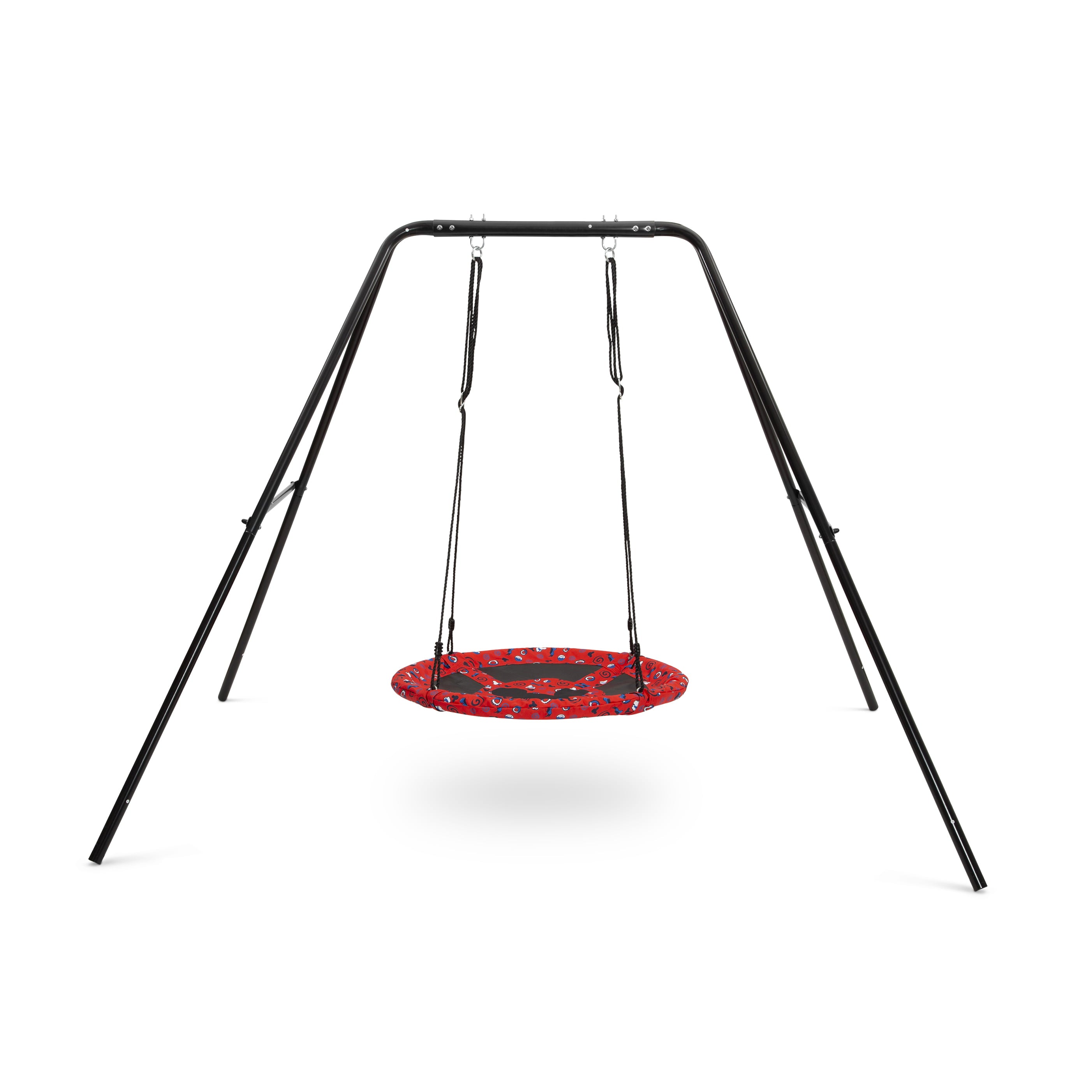 Disney Mickey Mouse 40-inch Saucer Swing – Includes Hardware for Swing Set or Tree Attachment