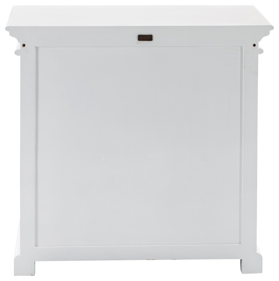 Modern Farm White Glass Door Accent Cabinet   Traditional   Accent Chests And Cabinets   by VirVentures  Houzz