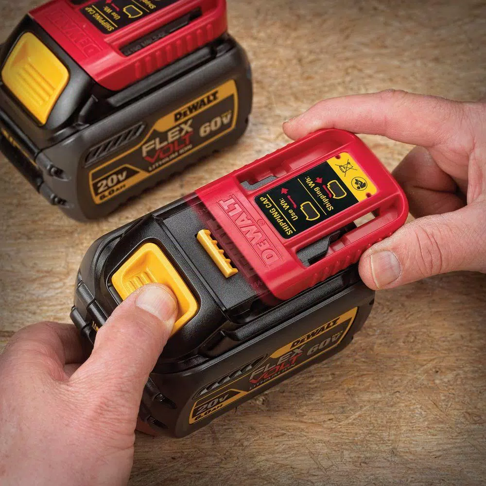 DEWALT FLEXVOLT 20-Volt/60-Volt MAX Lithium-Ion 6.0 Ah Battery Pack (2-Pack) and#8211; XDC Depot