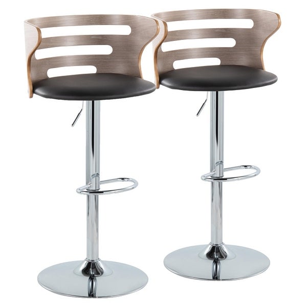 Carson Carrington Cranagh Adjustable Bar Stool (Set of 2)