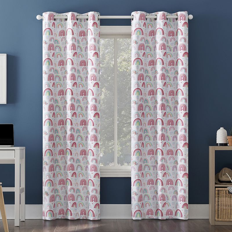 Sun Zero Generation Rainbows 100% Blackout Grommet Window Curtain