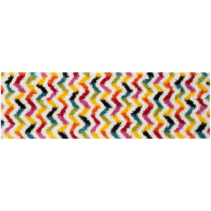 Safavieh Kids Kaleidoscope Chevron Shag Rug