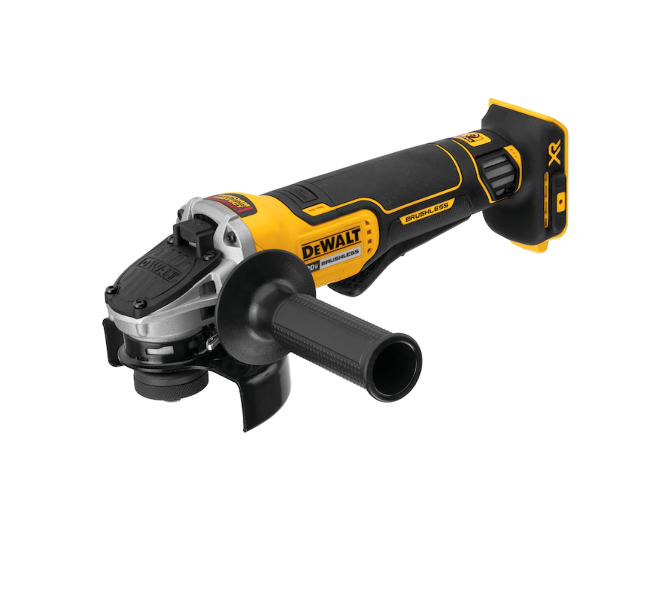 DEWALT DCG413B XR 4.5-in 20-volt Max-Amp Paddle Switch Brushless Cordless Angle Grinder