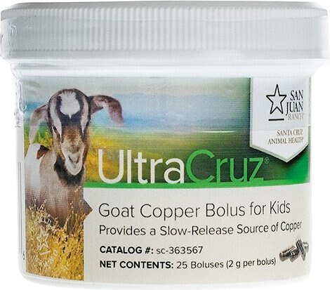 UltraCruz Copper Bolus Kid Goat Supplement