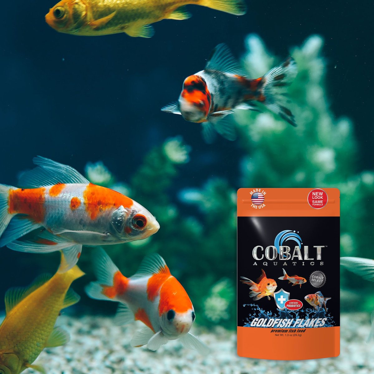 Cobalt Aquatics Select Goldfish Color Fish Food