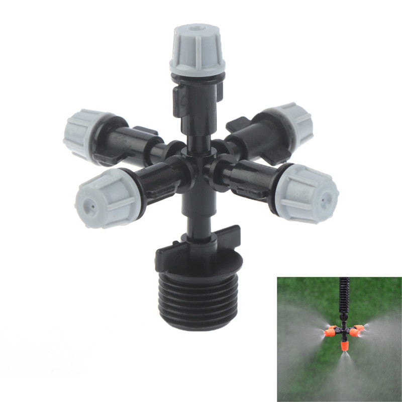 Greenhouse Humidifier Plant Misting Cross Atomizing Nozzle Sprinkler