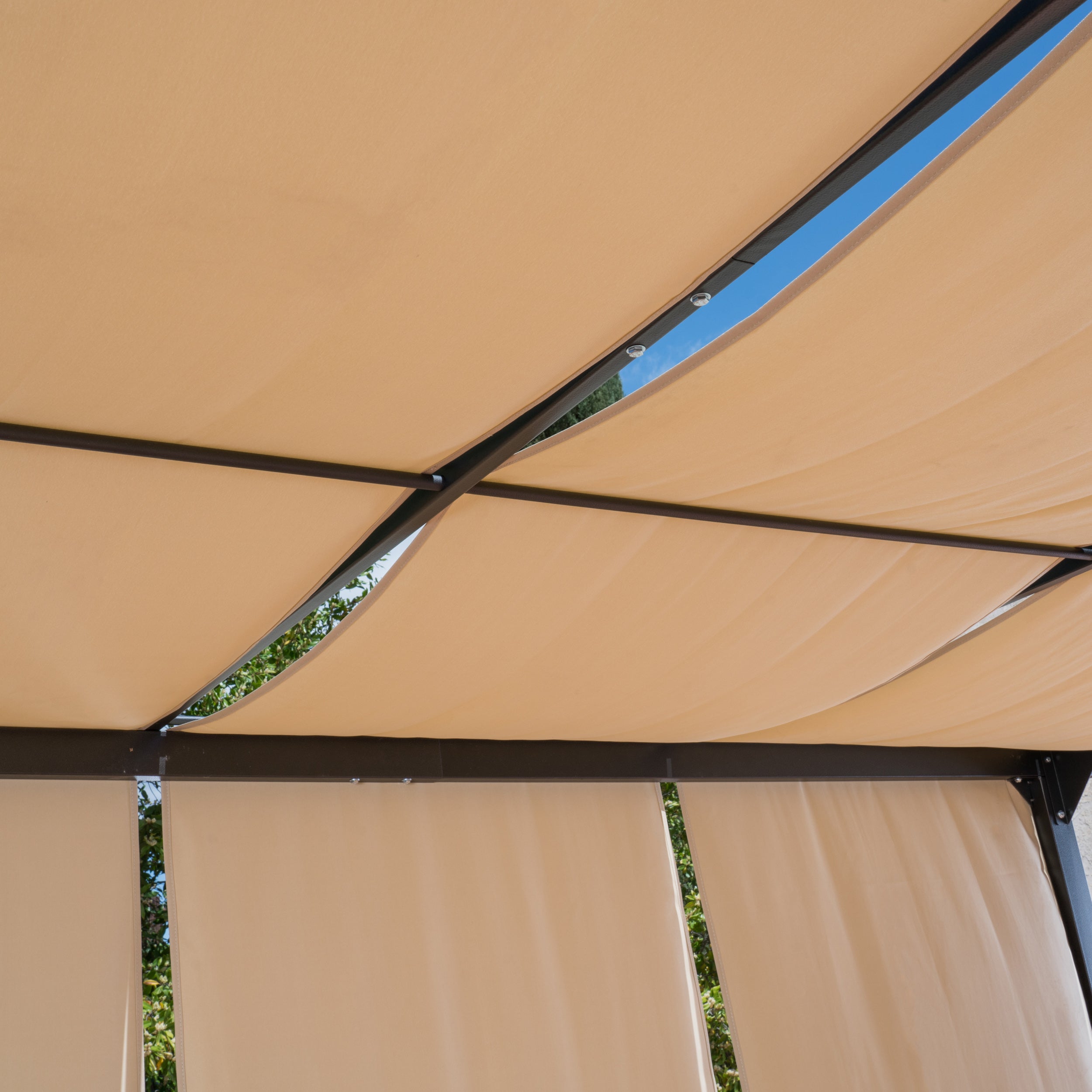 Dione Outdoor Modern 10 x 10 Foot Canopy