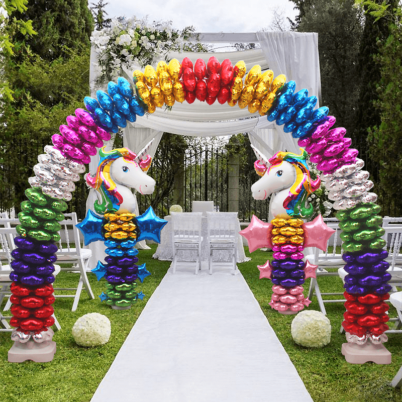 Heavy Duty DIY Balloon Arch Stand Kit, Holds Up To 400 Balloons 19ft