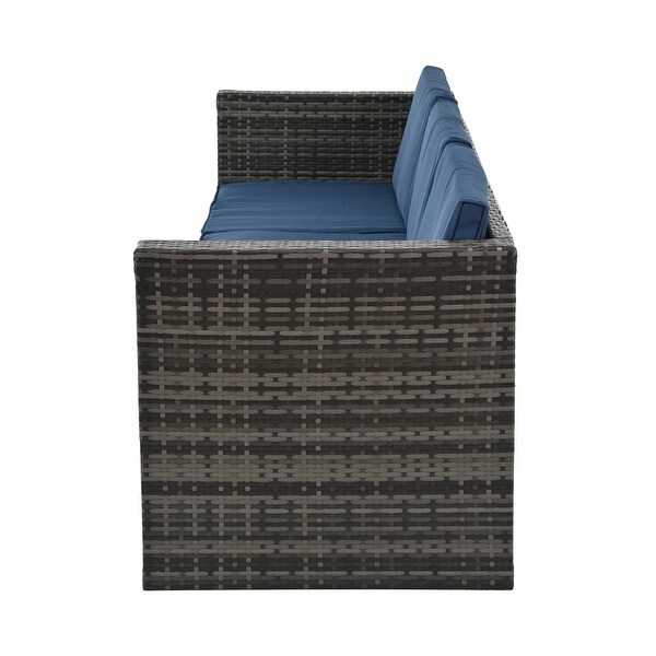 5 Set Wicker Furniture，Patio Furniture，Seasonal PE Wicker Furniture