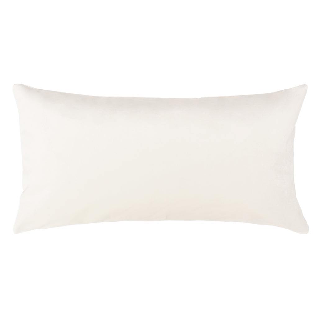 Cream Velvet Throw Pillow