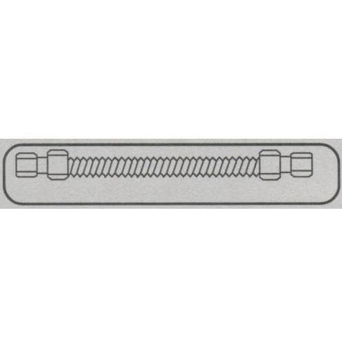 Fire Magic 1/2x48-Inch Stainless Flex Connector