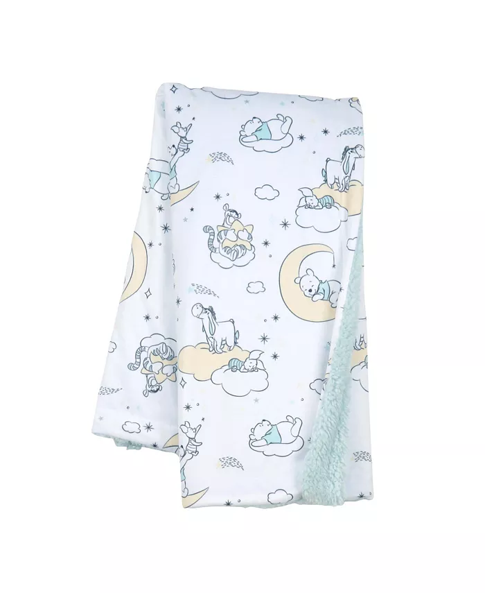 Lambs and Ivy Disney Baby Cozy Friends Winnie the Pooh Fleece Baby Blanket