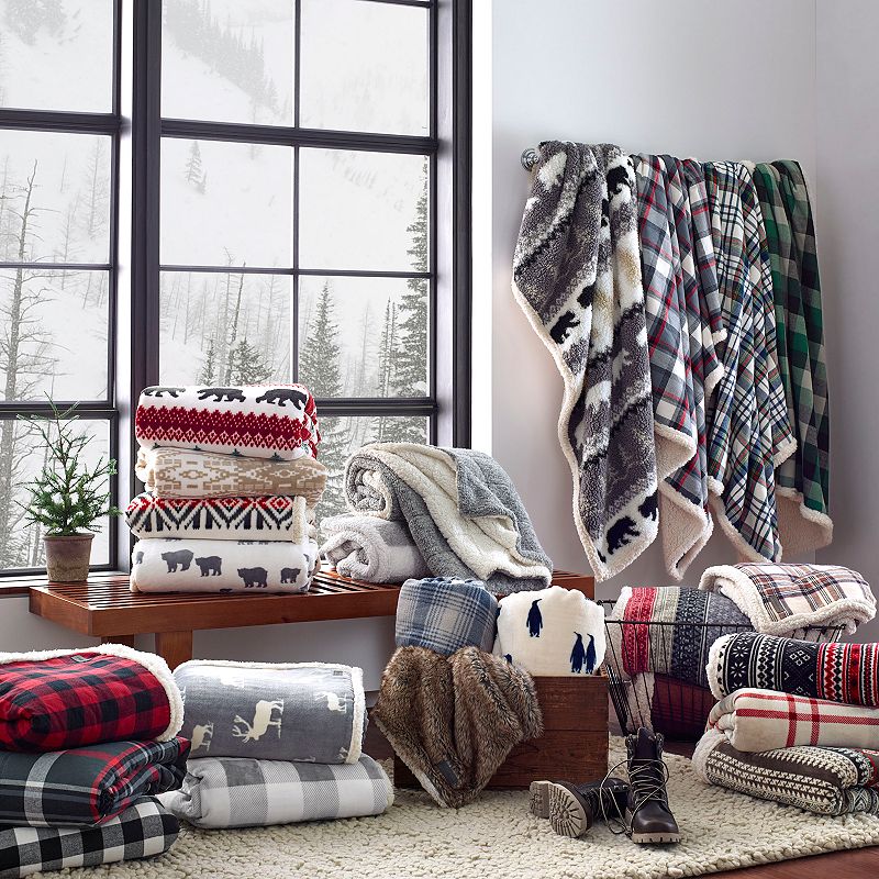 Eddie Bauer Classic Fair Isle Blanket