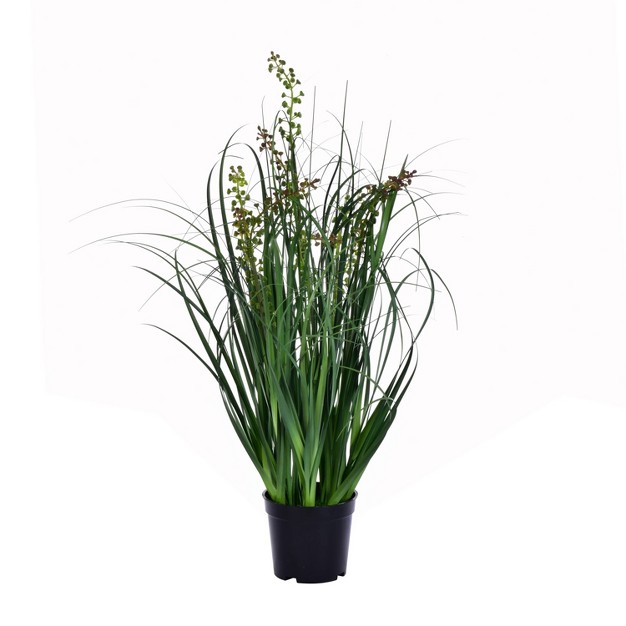 Artificial Sheep's Grass In Pot - Vickerman