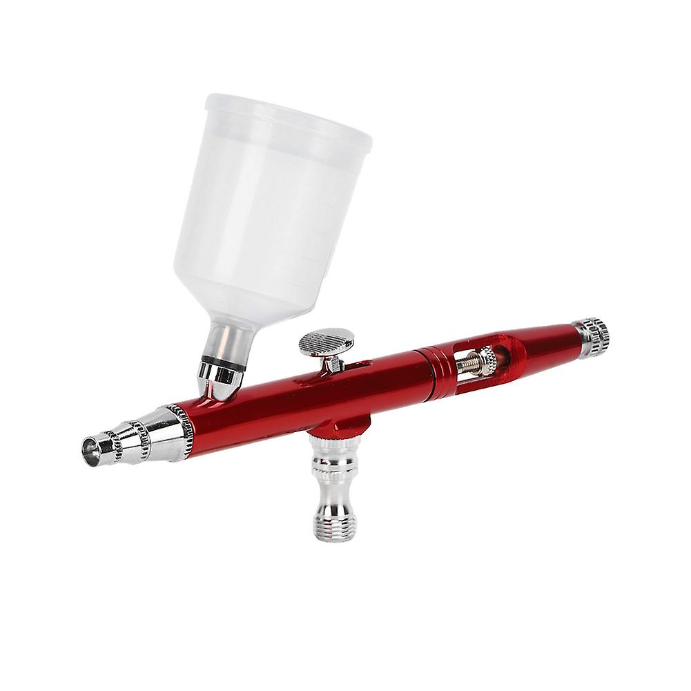 Painting Airbrush Gun Tail External Adjustment Diy Hand Spray Tool For Advertising Cakes Red