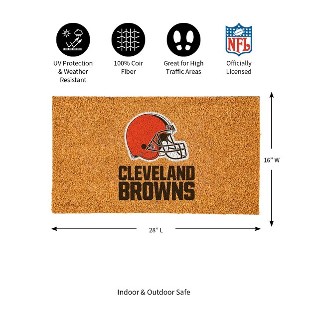 Evergreennflcincinnati Bengals Logo Natural Coir 28 X 16 Inches Indoor Outdoor Doormat