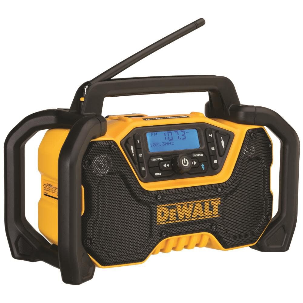 DEWALT 12V/20V MAX Bluetooth Cordless Jobsite Radio DCR028B from DEWALT