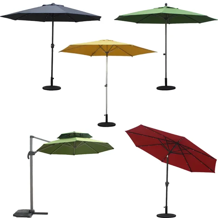 China made waterproof outdoor umbrella with base central umbrella