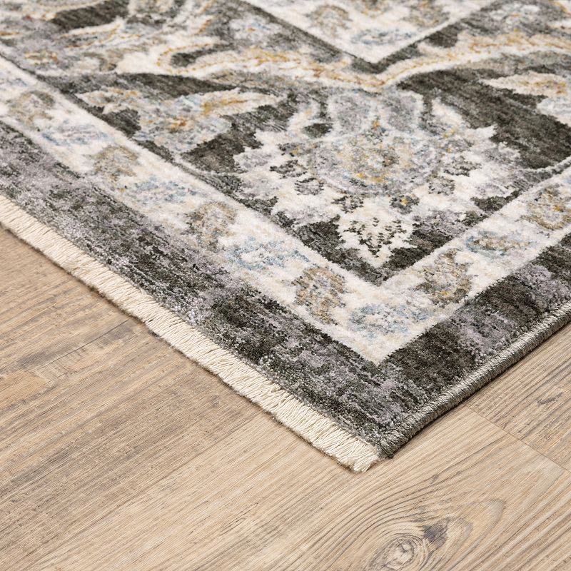 StyleHaven Mascotte Faded Vintage Fringed Area Rug