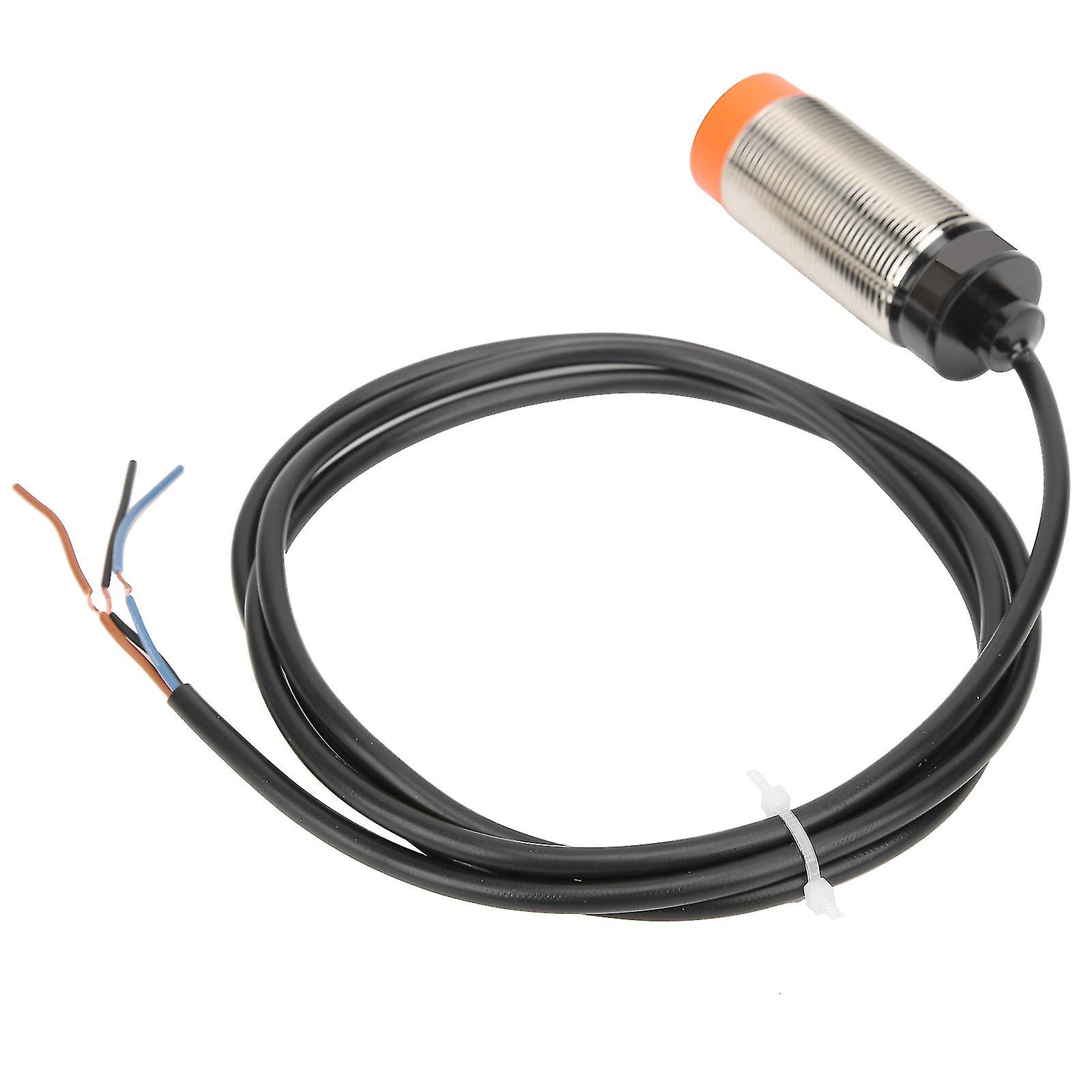 BERM Proximity Switch Cylindrical 3‑Wire Normally Open Sensor PRL30-15DP 10-30VDC