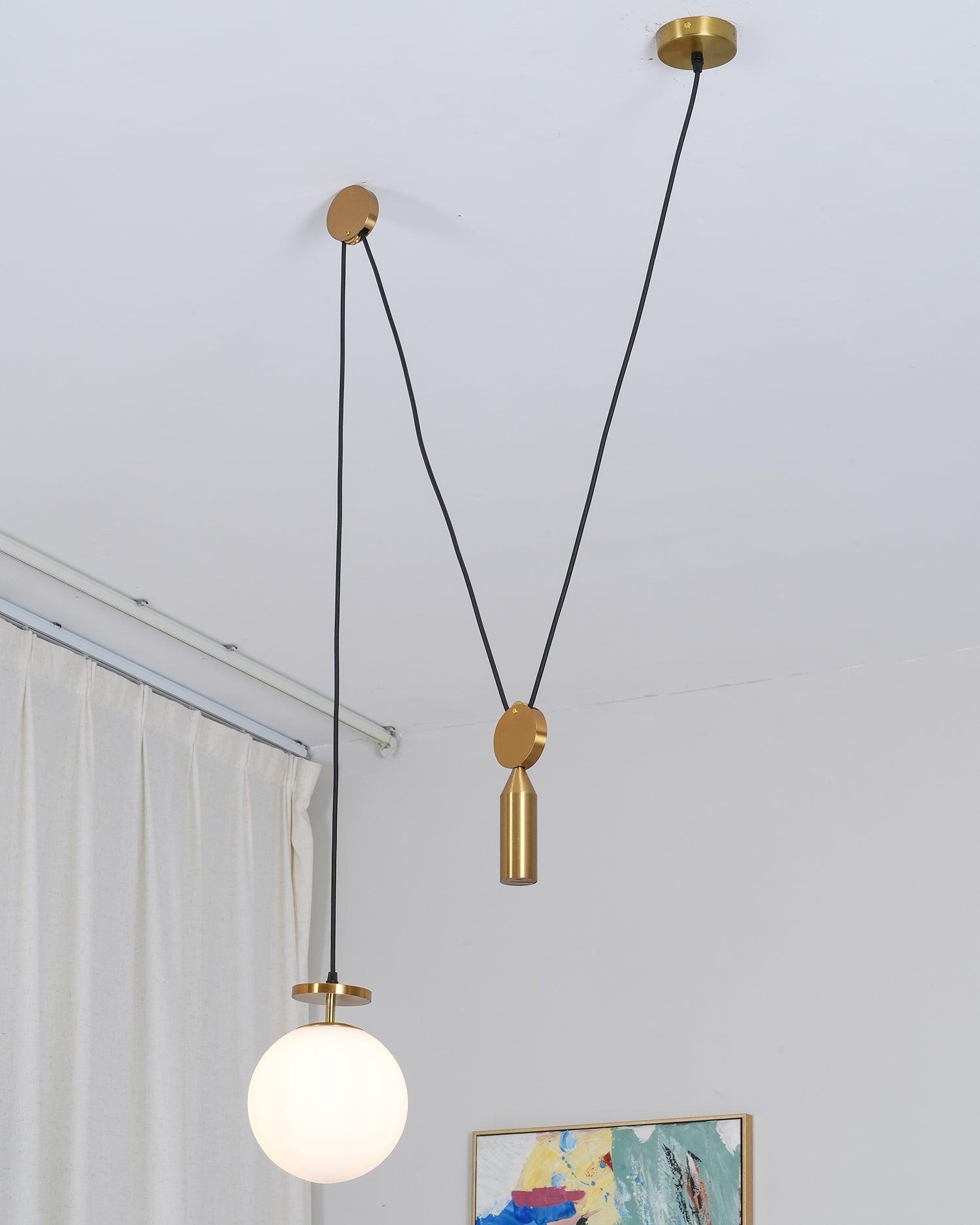 Geometric Shape Art Modern Chandelier