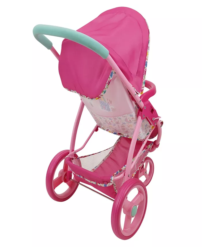 Baby Alive Pink And Rainbow Doll Jogging Stroller