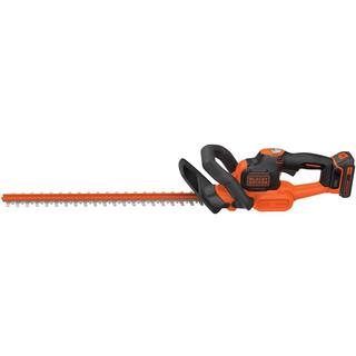 BLACK+DECKER 20V MAX 22in. Cordless Battery Powered Hedge Trimmer Kit with (1) 1.5Ah Battery  Charger LHT321