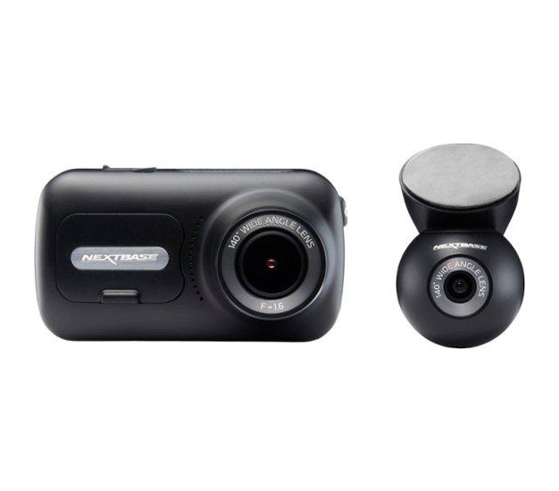 Nextbase 320xr Dash Camera With Rear Window Camera Black