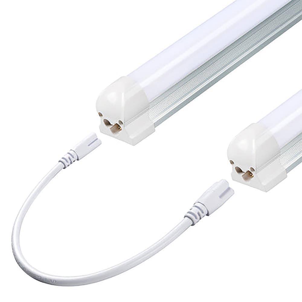 BEYOND LED TECHNOLOGY 8 ft. 60-Watt Equivalent Integrated LED White Strip Light Fixture 6500K (Pack of 20) 151623-2