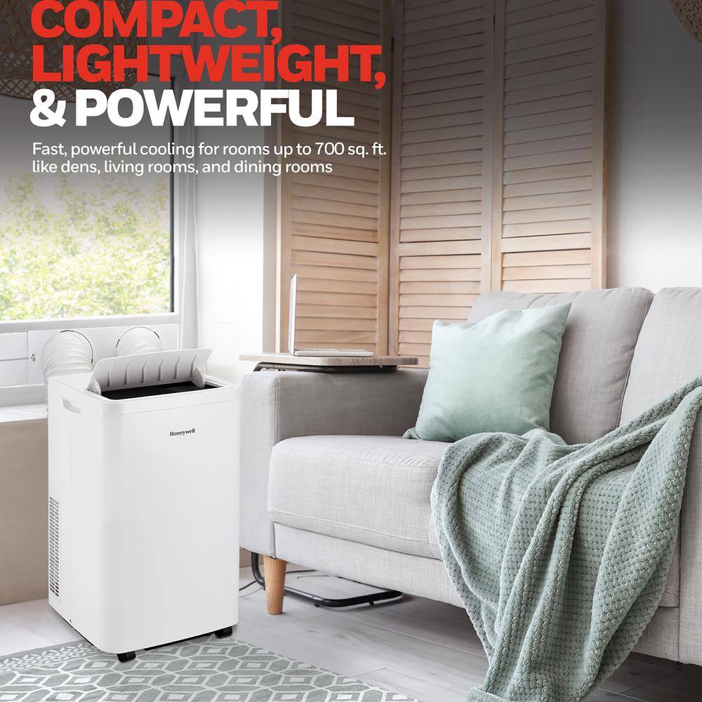 Honeywell 14500 BTU Portable Air Condition with Dehumidifier and Fan White HW4CEDAWW0