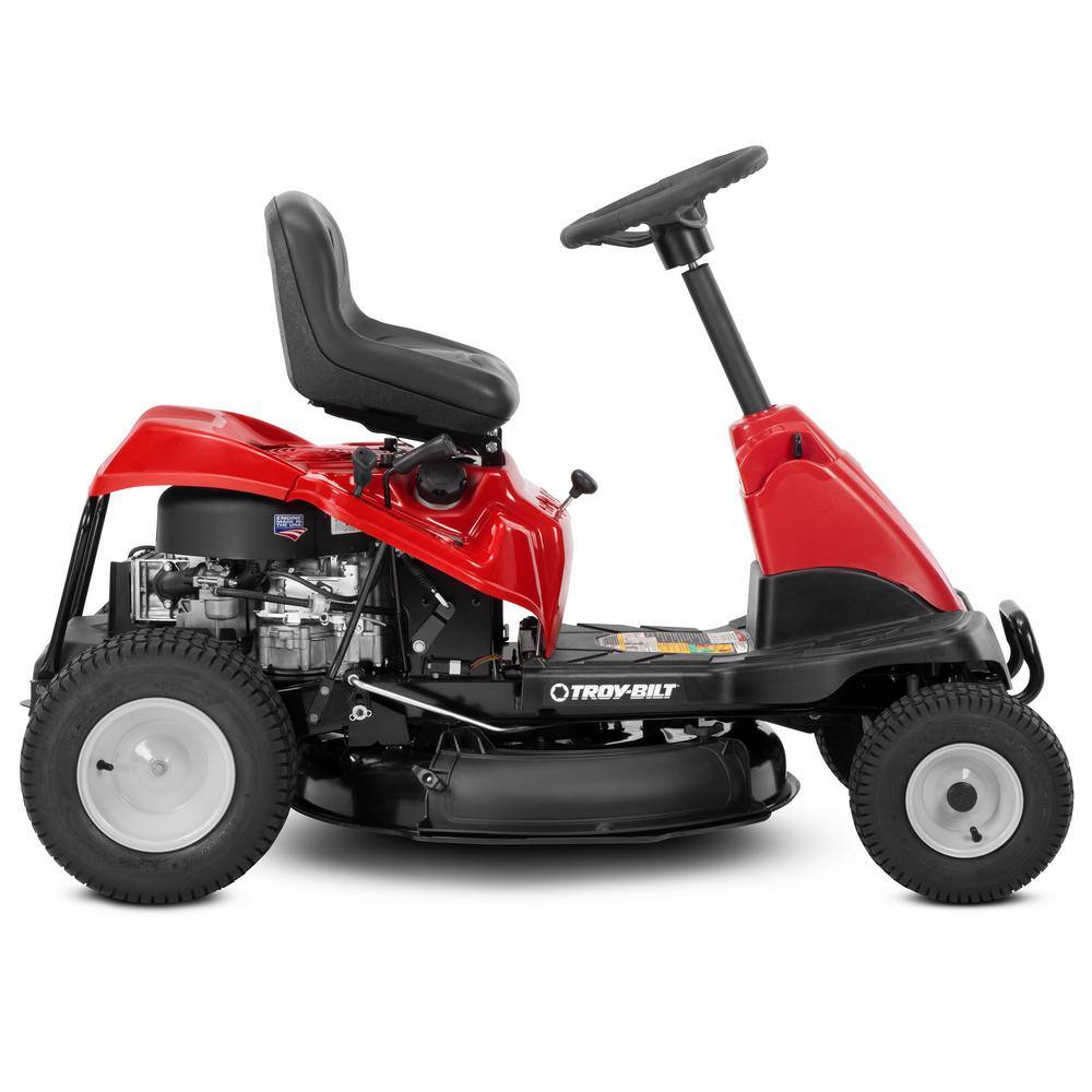 Troy-Bilt 30 in. 10.5 HP Briggs and Stratton Engine 6-Speed Manual Drive Gas Rear Engine Riding Mower with Mulch Kit Included TB30B