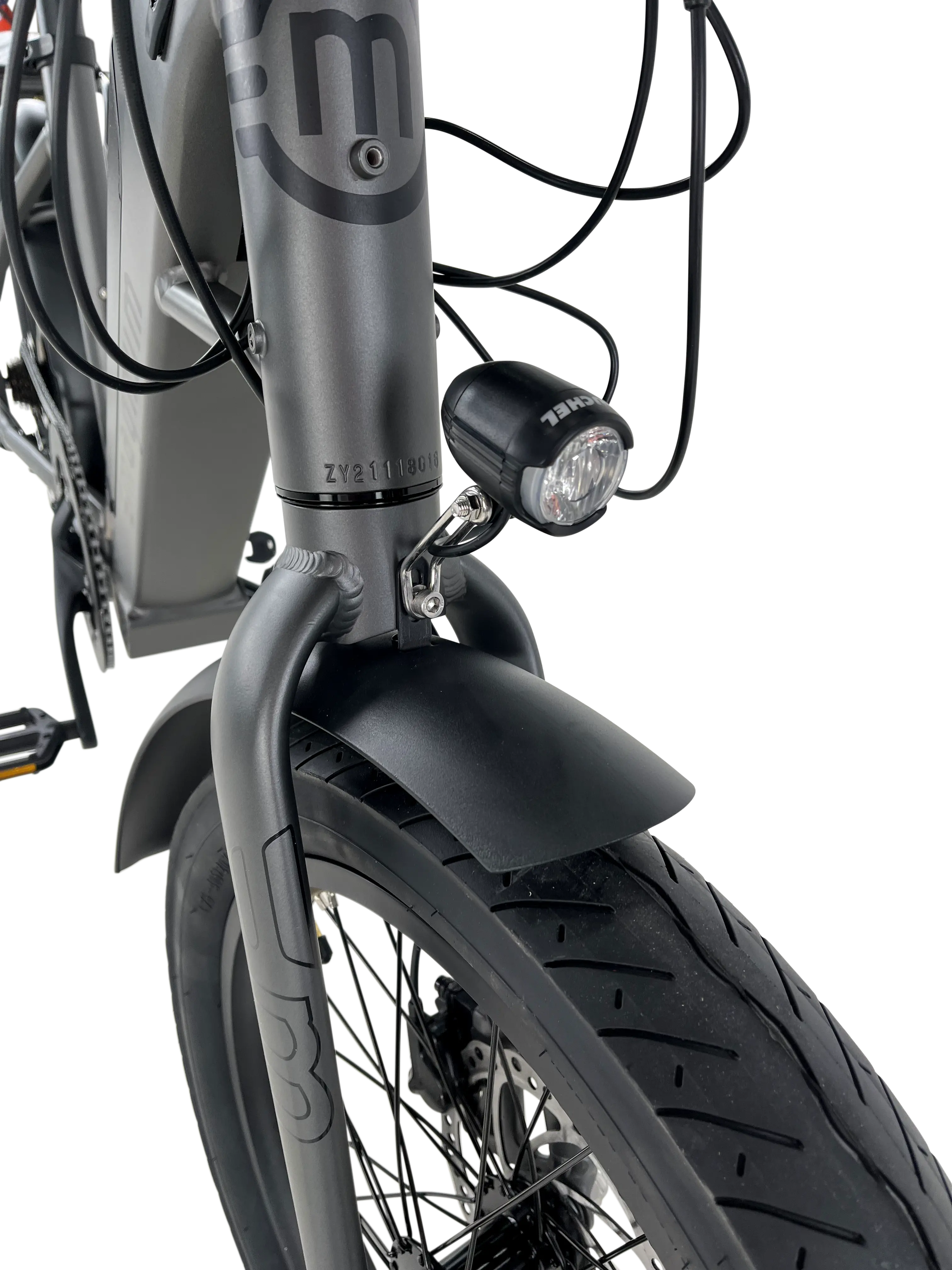 Magnum Pathfinder 48-Volt， 500W Electric Bike - Slate Gray