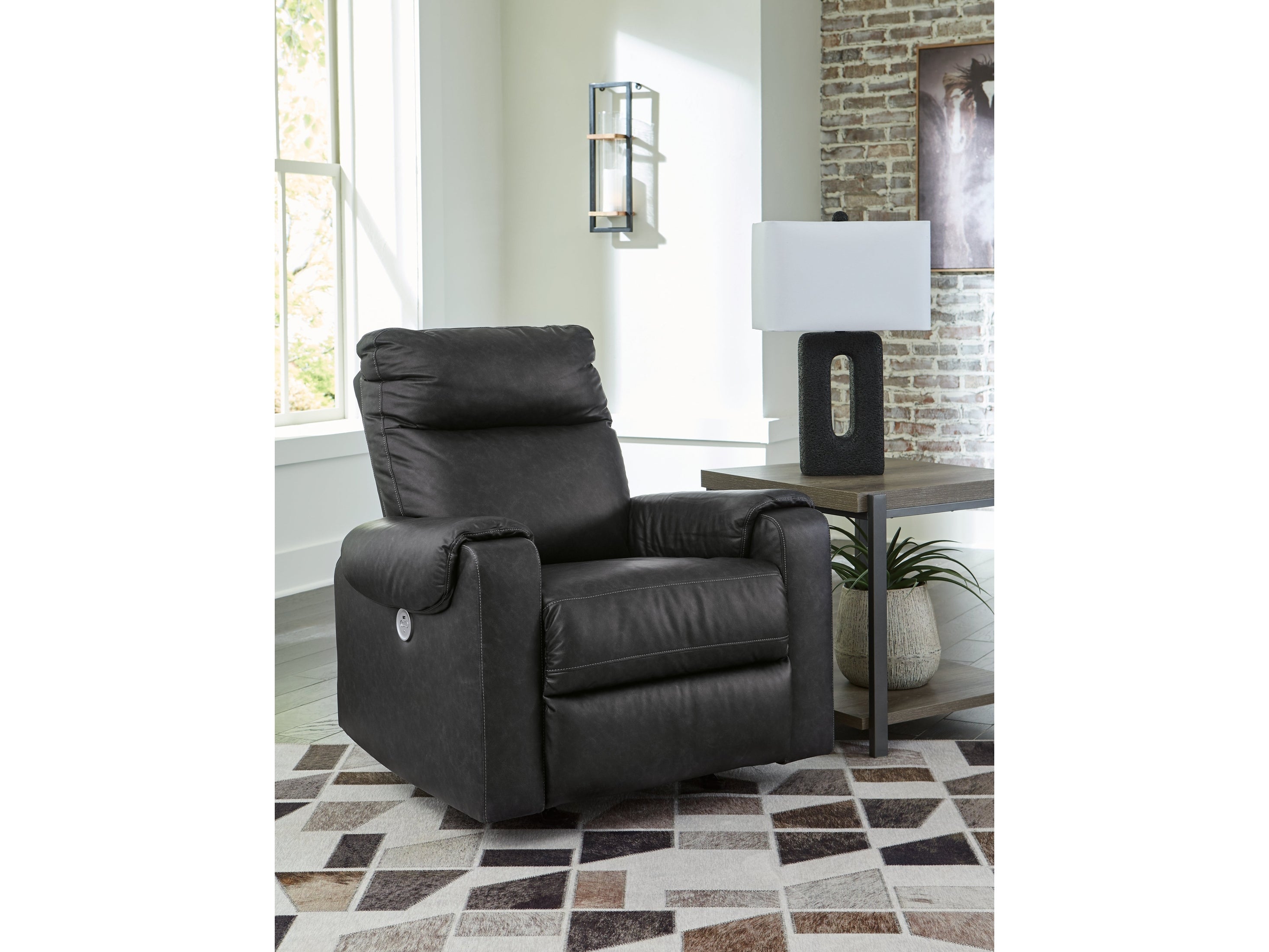 (Online Special Price) Axtellton Carbon Power Recliner