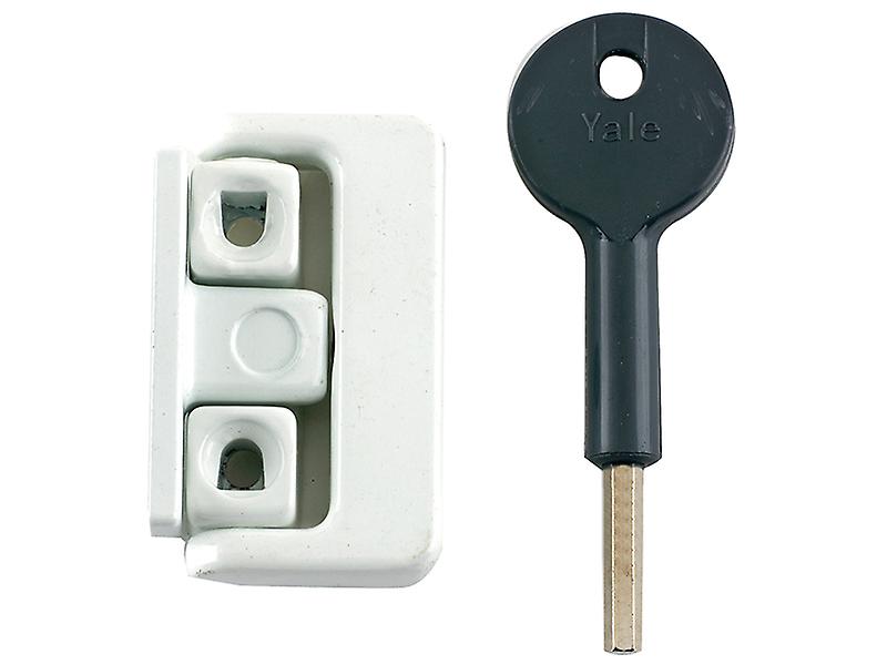 Yale Locks 8K101 Window Latch White Finish Visi YALV8K101LKW