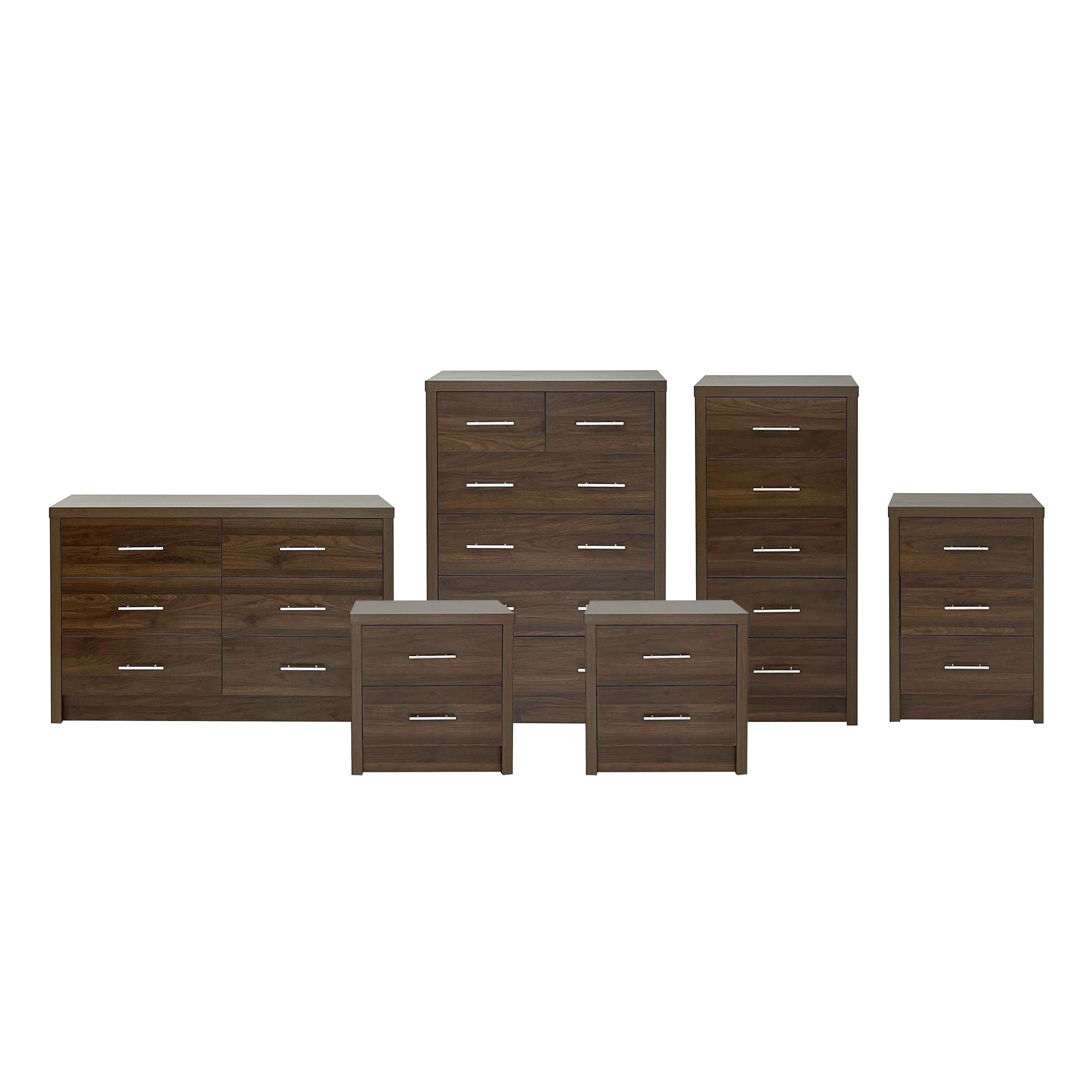 Marlette Modern 6 Piece Bedroom Set