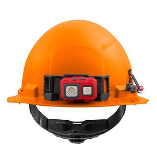 MW BOLT Orange Type 1 Class E Full Brim Non-Vented Hard Hat with 4-Point Ratcheting Suspension (10-Pack) 48-73-1113X10