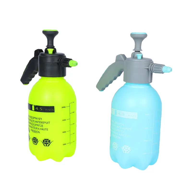 Manufacturer Supply 2L Hand Pressure Water spray bottle Plastic Garden Sprayer manual PUMP SPRAY