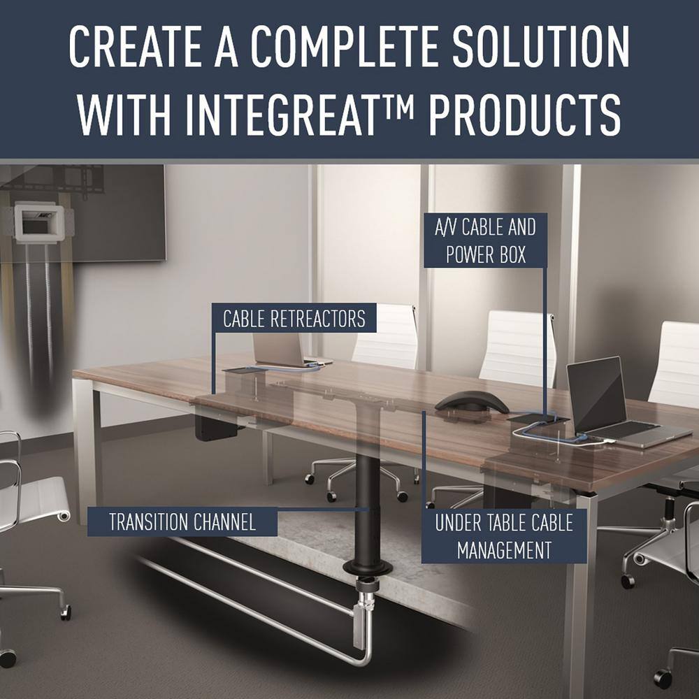 Legrand Wiremold InteGreat Cable Retractor with 12 ft. HDMI Cable TBCRHDMI