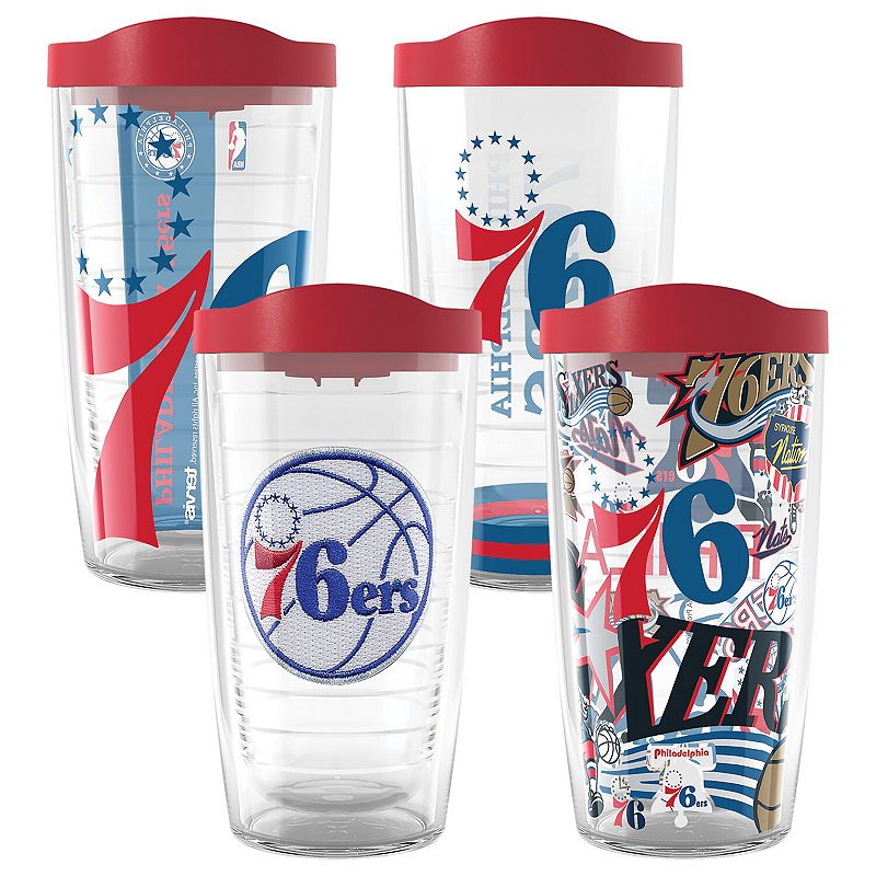 Tervis Philadelphia 76ers Four-Pack 16oz. Classic Tumbler Set