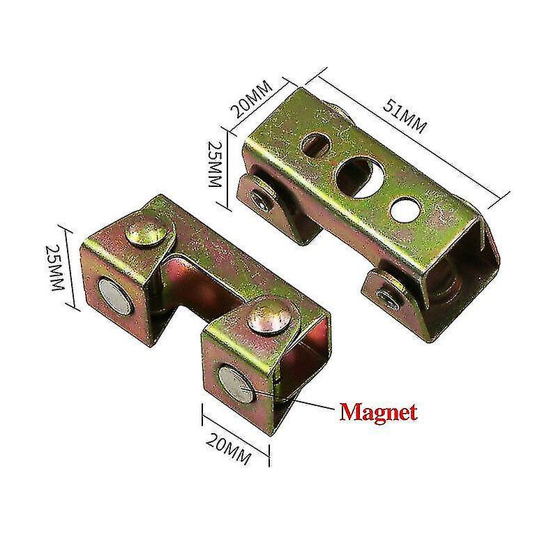 Magnetic Steel V-type Clamps Welding Holder Fixture Magnet V-pads Hand Toolsbronze1pcs)