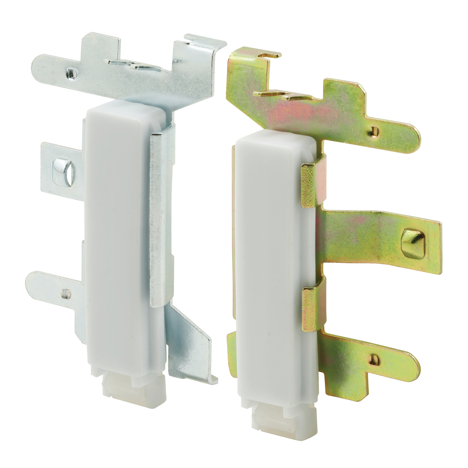 Prime-Line Zinc-Plated Multicolored Plastic Door Guide 1 pk